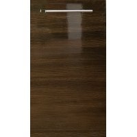 Bucatarie de Colt NIKA TAFLA LAKIER WENGE 220-200, FRONT MDF FURNIRUIT LACUIT, OUTLET